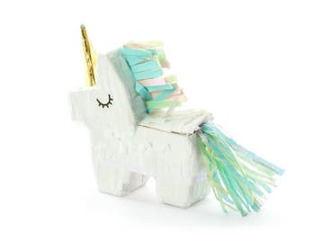 Pinata Unicorn Mini 8cm, Verzenden