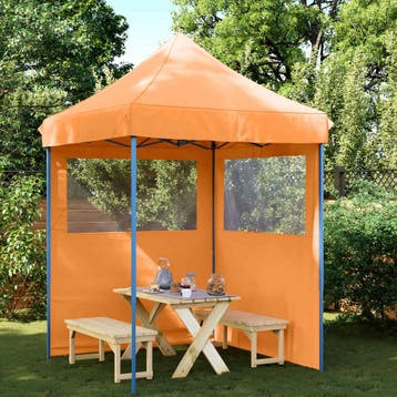 vidaXL Partytent 200 x 200 x 306 cm Oranje Oxford Stof, Verzenden, Nieuw