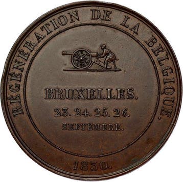 België. Historical Medal 1830 - Jean-Joseph Charlier Jambe