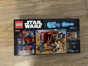 Lego Set - Star Wars - Reys Speeder; Rebel Trooper Battle