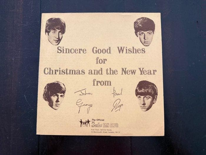 Beatles - 7x The Beatles Christmas Record - flexi discs,, Cd's en Dvd's, Vinyl Singles