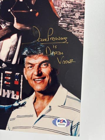 Star Wars - Signed by Dave Prowse, Nieuw