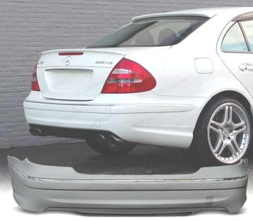 PARE-CHOCS ARRIÈRE MERCEDES W211 02-06 LOOK AMG, Verzenden