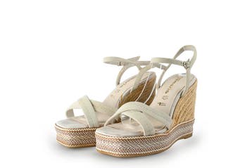Tamaris Sandalen in maat 38 Beige, Tamaris, Verzenden, Beige, Sandalen of Muiltjes