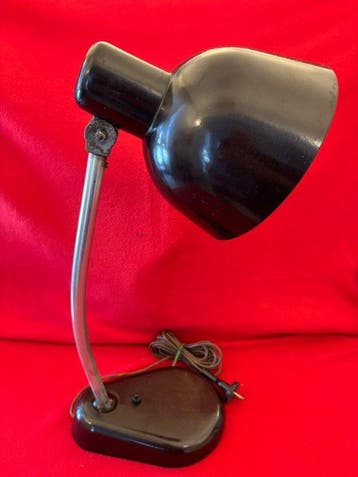 Bankierslamp - B55 - Bakeliet, Staal