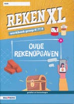 RekenXL Werkboek Oude rekenopgaven groep 6/7/8 (per stuk), Boeken, Schoolboeken, Verzenden, Nieuw