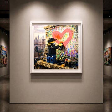 Golden Boy (2000) - “SPRAY SOME LOVE” - Unique Original, Antiek en Kunst