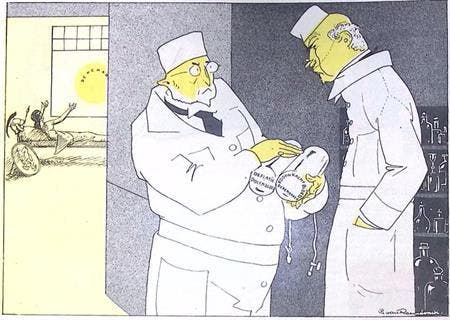 Deckers en Gelissen terug uit Denemarken en Polen (Lithos), Antiquités & Art, Art | Lithographies & Sérigraphies, Envoi