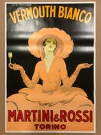 Marcello Dudovich - Vermouth Bianco - Martini & Rossi -, Antiek en Kunst