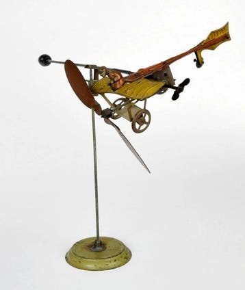Distler - Speelgoed vliegtuig DISTLER BLÉRIOT Avion tôle