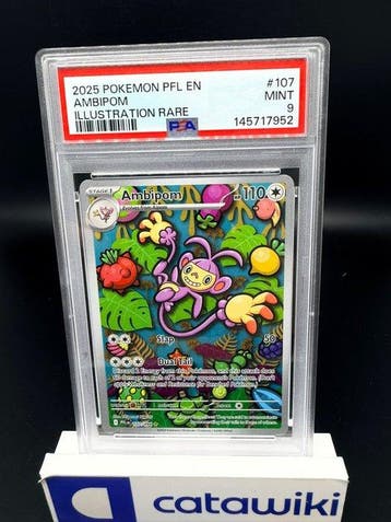 Pokémon - 1 Graded card - Ambipom [IR] 107/094 PSA 9 - Mega
