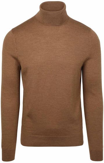Suitable Merino Coltrui Camel maat Maat 52/54 (L) Heren, Maat 52/54 (L), Bruin, Verzenden, Nieuw