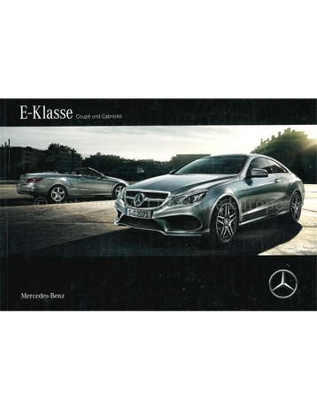 2015 MERCEDES BENZ E-KLASSE COUPÉ | CABRIOLET BROCHURE