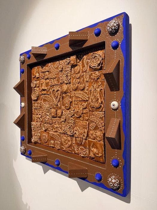 Bart Stillekens - Bart Stillekens (1993) Tales of Tiles XV, Antiquités & Art, Art | Peinture | Moderne