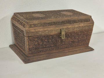Kist - Hout - Doos voor planeet - 40 cm