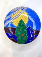 Longwy - Boîte à bijoux - Faïence - Longwy jewelry box