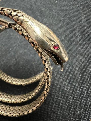 Zonder minimumprijs - Armband Zilver - Slangenarmband