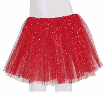 Rode Tutu Sterren 30cm, Verzenden