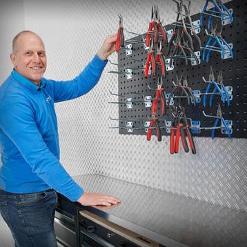 Datona 20 stuks tangenhouders, gereedschapshaak voor op een, Ophalen of Verzenden, Nieuw