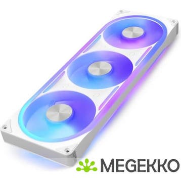 NZXT F360U Ultra RGB Fan - White, Verzenden