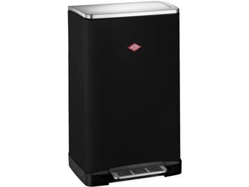 WESCO Big Double Boy - Afvalscheider - 2x18 Liter - Matzwart, Verzenden, Zo goed als nieuw