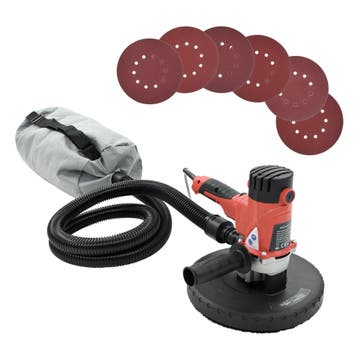 vidaXL Wand- en plafondschuurmachine met afzuigfunctie 1200, Doe-het-zelf en Bouw, Verzenden, Nieuw
