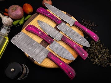 FARKAL - Keukenmes - Keuken- en BBQ-messen Set (LX 334) -