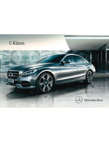 2014 MERCEDES BENZ C KLASSE BROCHURE DUITS, Nieuw