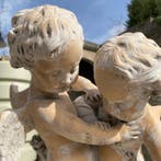 Naar Canova - Sculpture, Twee putti’s strijden om her hart -, Antiek en Kunst