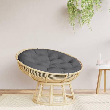 vidaXL Zitkussen rond Ø 100x11 cm oxford stof, Huis en Inrichting, Woonaccessoires | Kussens, Verzenden, Nieuw