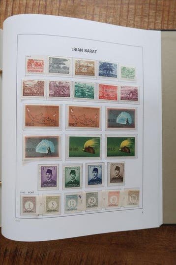 Indonésie 1963/2010 - IRIAN RABAT complet + feuilles et, Gestempeld