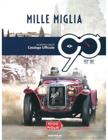2017 MILLE MIGLIA JAARBOEK ITALIAANS | ENGELS, Boeken, Nieuw