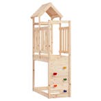 vidaXL Speeltoren Bruin 53 x 110,5 x 214 cm Massief, Kinderen en Baby's, Speelgoed | Buiten | Speeltoestellen, Verzenden, Nieuw