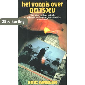 Vonnis over Deltsjev 9789029500890 Eric Ambler, Verzenden, Gelezen, Eric Ambler