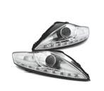 PHARES POUR FORD MONDEO MK4 07-10 DIURNES FOND CHROMÉ, Verzenden