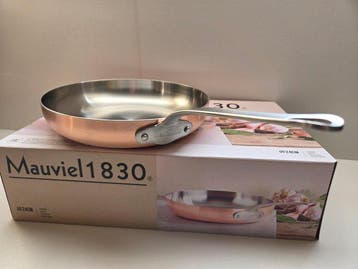 Mauviel - Cocotte - Mauviel 1830 poêle en cuivre de 24 cm -
