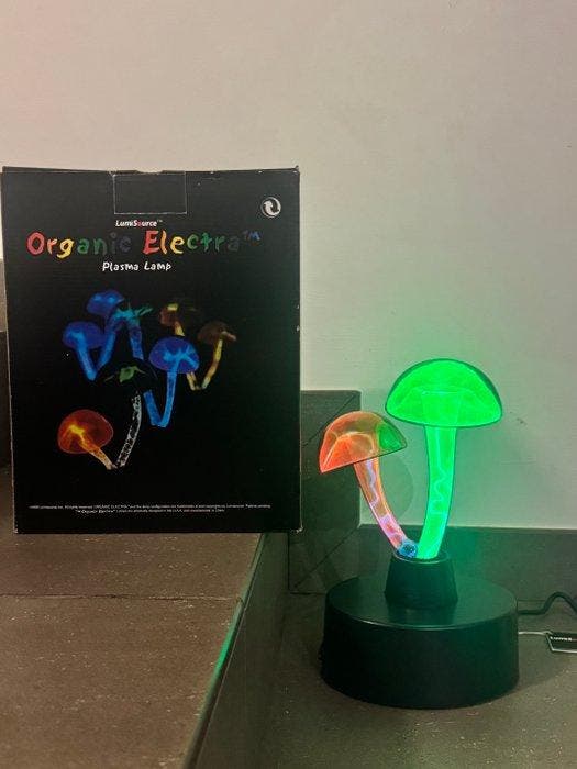 Lampe de table - Verre, Antiquités & Art, Art | Objets design