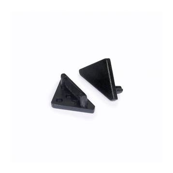 End - cap - cabi - 12mm - black - (2 - stuks), Verzenden, Nieuw