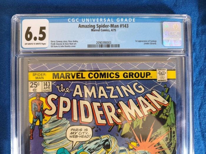 The Amazing Spider-Man #143 - 1 St appearance of Cyclone - 1, Livres, BD | Comics