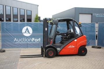 Veiling: Heftruck Linde H20D Diesel 2000kg 4.0m 2004, Ophalen
