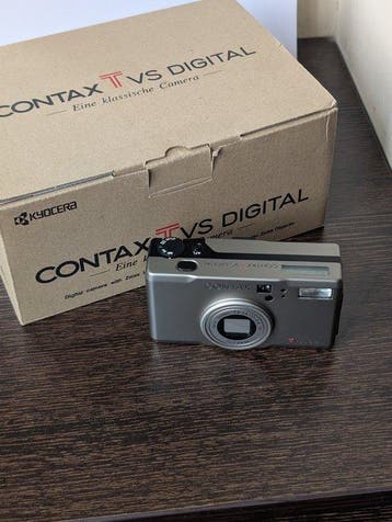 Contax T VS Digital Digitale camera
