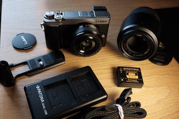 Panasonic Lumix GX9 + Lumix 20mm F1.7 + Lumix 45–200mm –, TV, Hi-fi & Vidéo, Appareils photo numériques