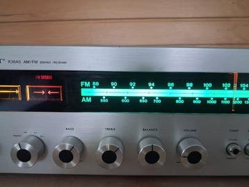 H.H. Scott - R36S. Woodcase Récepteur stéréo à, Nieuw