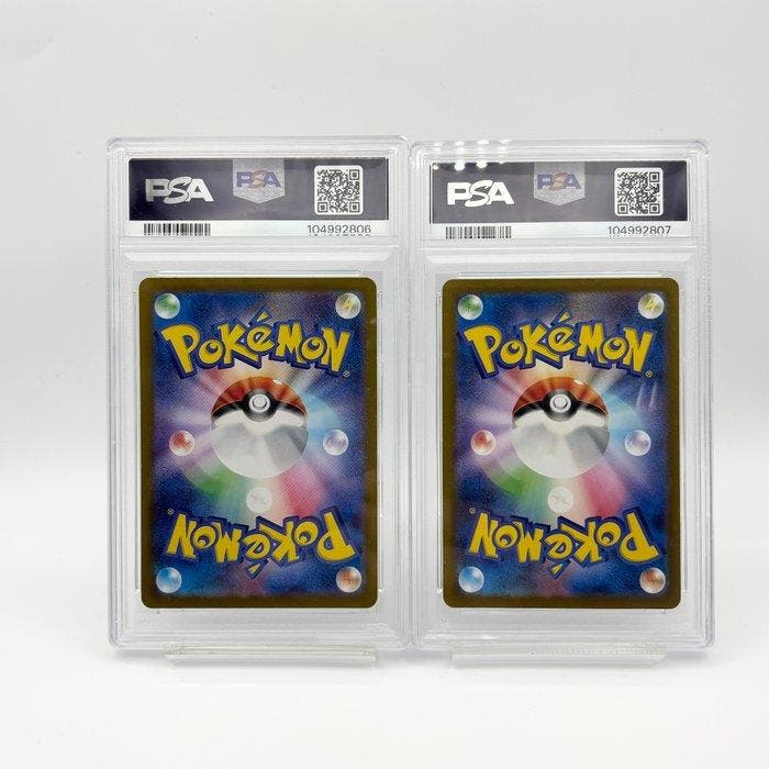 Pokémon - 2 Graded card - Mewtwo, Mew AR Sequential, Hobby en Vrije tijd, Verzamelkaartspellen | Pokémon