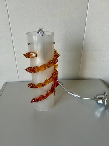 Due p illuminazione - Kroonluchter - geblazen glas met