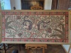 Indonesische Batik-Textilkunst – Handgefertigtes Wandbild -, Antiek en Kunst