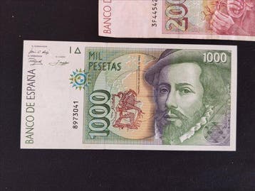 Spanje. - 7 Banknotes - 1979/1992 - Pick 160, 163, 164