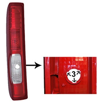Opel Vivaro 2009-2014 Achterlicht Links (Achterlampen), Auto-onderdelen, Verzenden, Nieuw