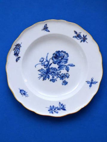 Meissen - Bord (2) - Porselein, Antiek en Kunst
