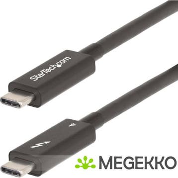 StarTech.com Thunderbolt 4 40Gbps 240W USB Type-C 2m, Computers en Software, Verzenden, Nieuw
